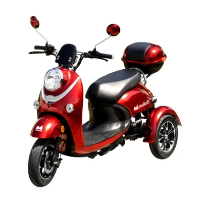 TRICICLU ELECTRIC PERSOANE GOE C: ROSU-683313 2