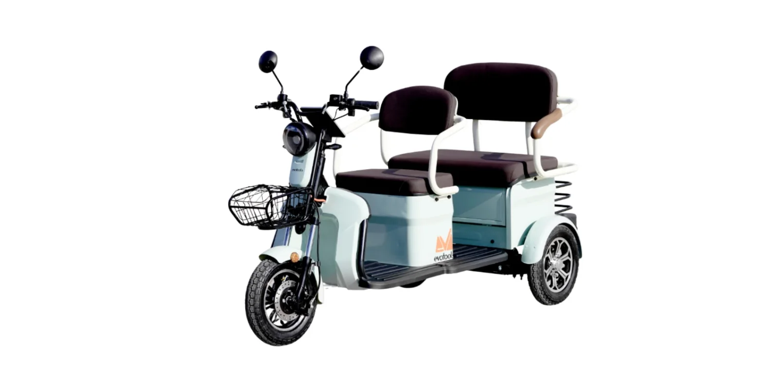 TRICICLU ELECTRIC PERSOANE SCORILO C: VERDE-683754